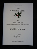 Ten Christmas Carols for brass duet photo