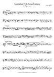 Sample of treble clef eupho part